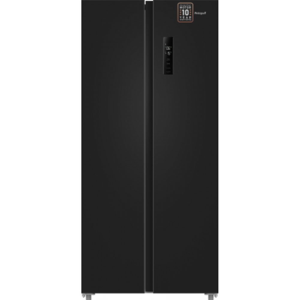 Холодильник WEISSGAUFF WSBS 500 INVERTER NOFROST BLACK