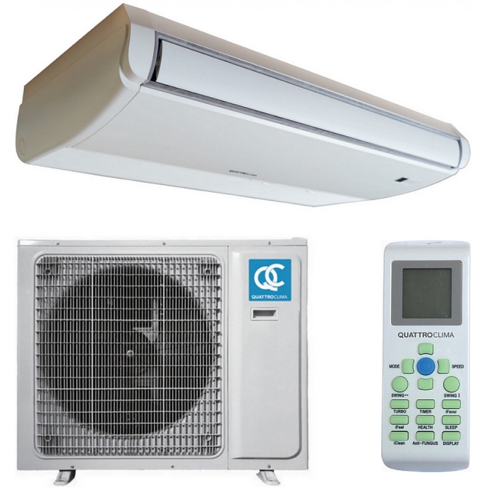 Напольно-подпотолочный кондиционер QuattroClima QV-I18FG1/QN-I18UG1