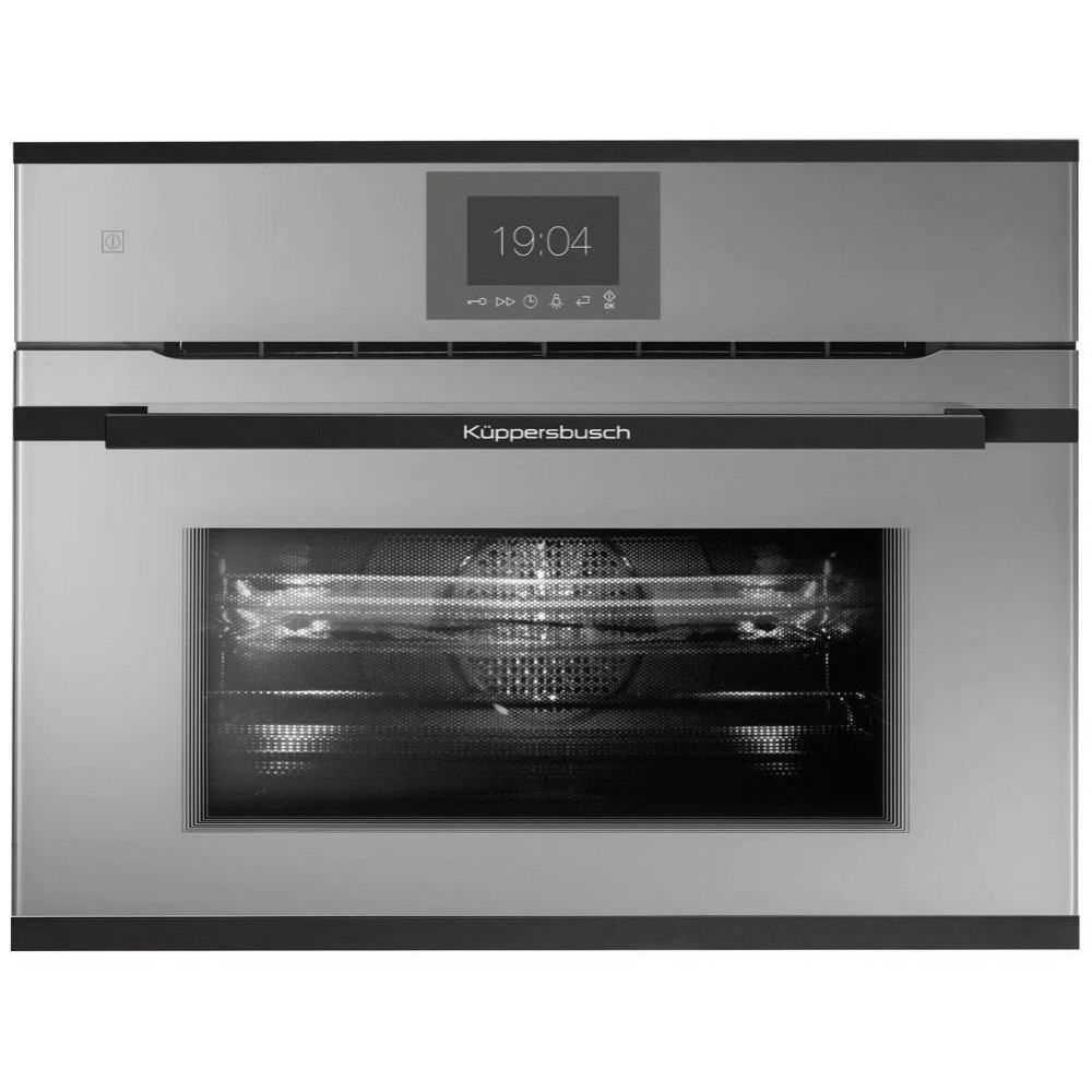 Компактный духовой шкаф с СВЧ KUPPERSBUSCH CBM 6550.0 G5 BLACK VELVET