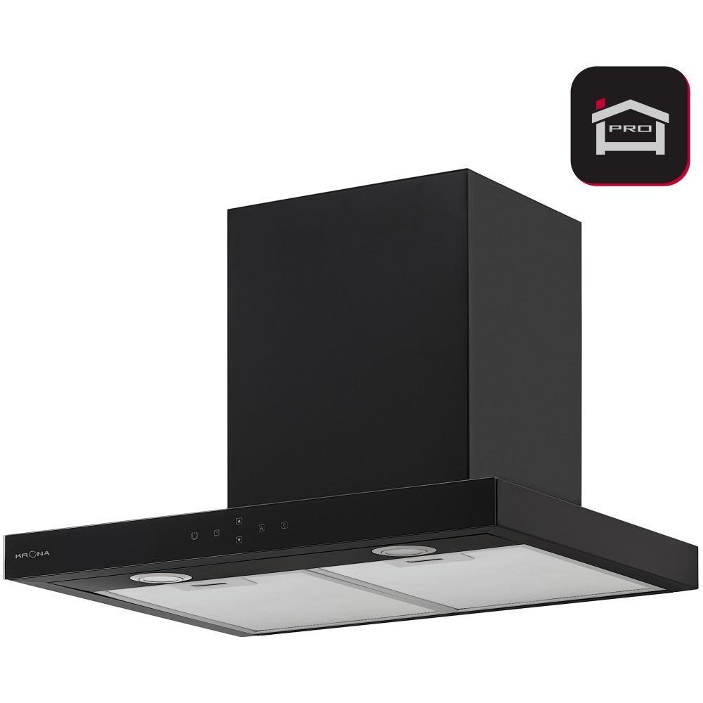 Вытяжка Krona ONYX 600 GLASS BLACK S