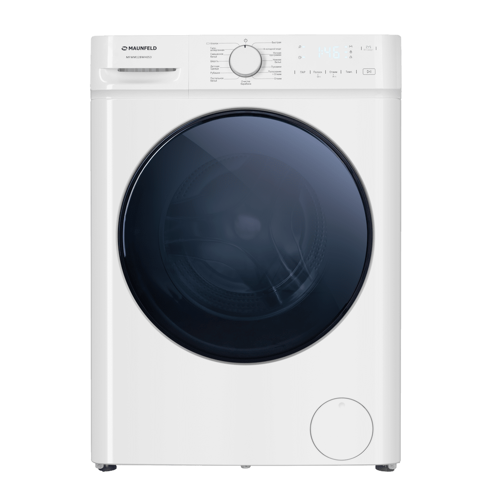 Стиральная машина с паром MAUNFELD MFWM128WH053
