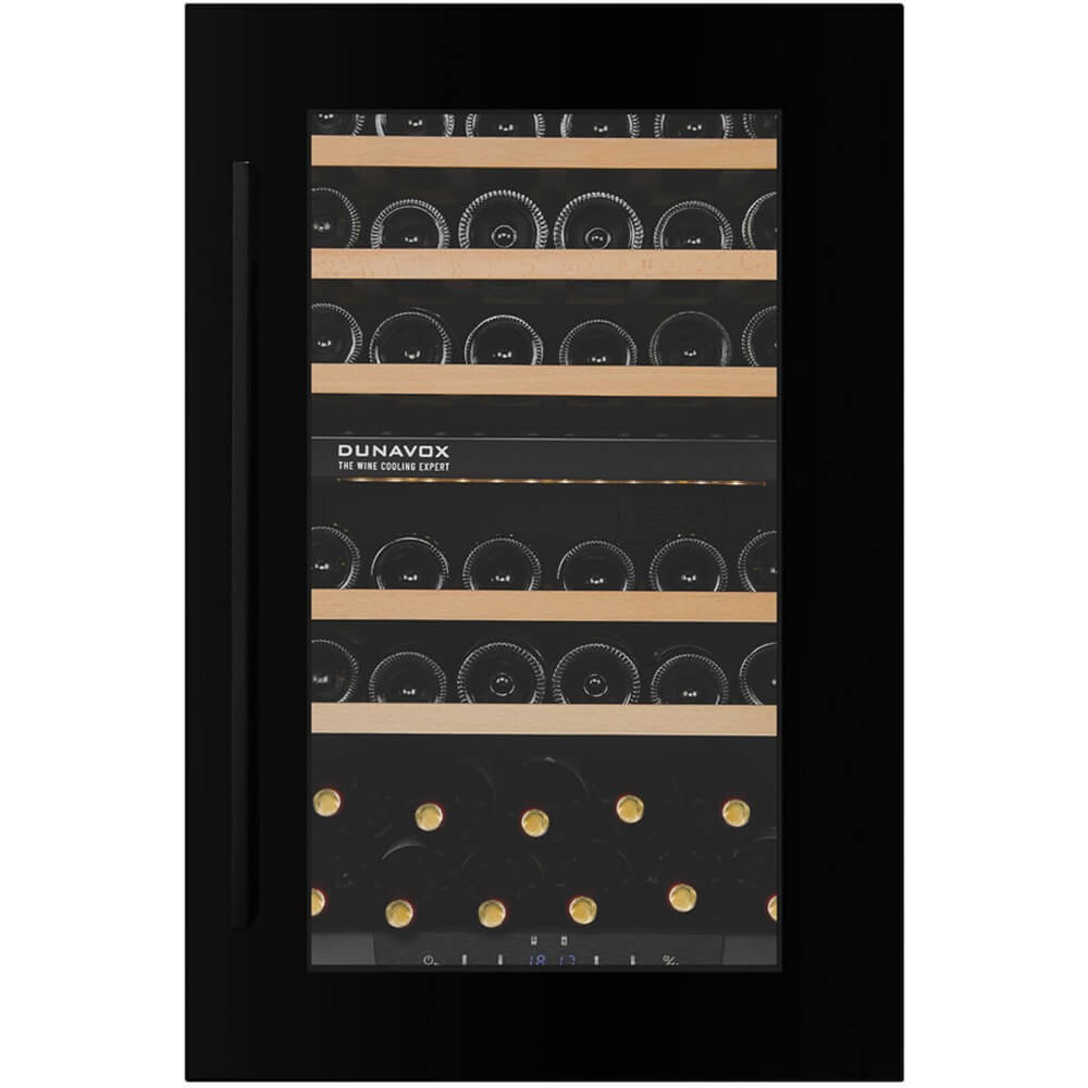 Встраиваемый винный шкаф DUNAVOX DXJ-42.100DB