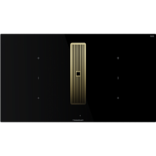 Индукционная варочная панель с вытяжкой Kuppersbusch KMI 9350.0 SR Gold