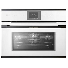 Компактный духовой шкаф с СВЧ KUPPERSBUSCH CBM 6550.0 W2 BLACK CHROME
