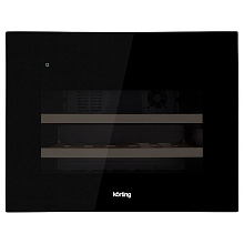 Встраиваемый винный шкаф KORTING KFW 501 SL GN