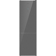 Холодильник WEISSGAUFF WRK 195 D FULL NOFROST INOX GLASS