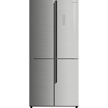 Холодильник WEISSGAUFF WCD 450 INOX GLASS NOFROST INVERTER