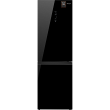 Холодильник WEISSGAUFF WRK 185 TOTAL NOFROST INVERTER BLACK GLASS