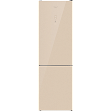 Холодильник WEISSGAUFF WRK 195 D FULL NOFROST BEIGE GLASS