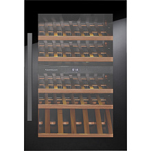 Встраиваемый винный шкаф KUPPERSBUSCH FWK 2800.0 S3 SILVER CHROME
