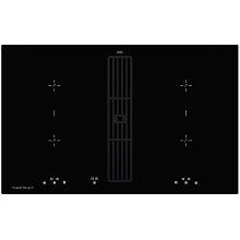 Индукционная варочная панель с вытяжкой Kuppersbusch KMI 8500.0 SR Black Velvet
