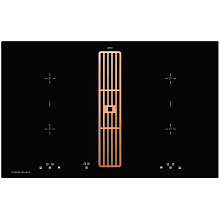 Индукционная варочная панель с вытяжкой Kuppersbusch KMI 8500.0 SR Copper