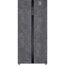 Холодильник WEISSGAUFF WSBS 500 INVERTER NOFROST ROCK GLASS