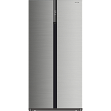 Холодильник WEISSGAUFF WSBS 590 NOFROST INVERTER PREMIUM INOX GLASS