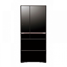 Холодильник HITACHI R-G 690 GU XK (CRYSTAL BLACK)