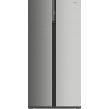 Холодильник WEISSGAUFF WSBS 600 NOFROST INVERTER INOX GLASS