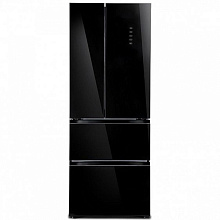 Холодильник TESLER RFD-360I BLACK GLASS