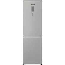 Холодильник WEISSGAUFF WRK 195 D FULL NOFROST BRU STEEL GLASS