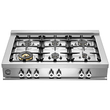 Газовая варочная панель BERTAZZONI CB36 6 0 X