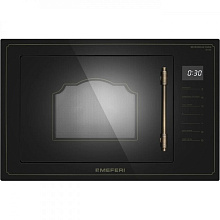 Микроволновая печь встраиваемая MEFERI MMO6025BK RETRO