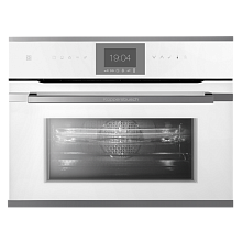 Компактный духовой шкаф с СВЧ KUPPERSBUSCH CBM 6550.0 W3 SILVER CHROME