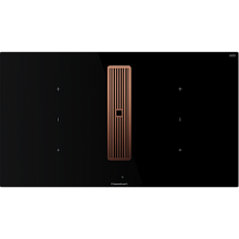 Индукционная варочная панель с вытяжкой Kuppersbusch KMI 9350.0 SR Copper