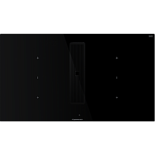 Индукционная варочная панель с вытяжкой Kuppersbusch KMI 9350.0 SR Black Chrome
