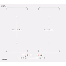 Индукционая варочная панель GRAUDE IK 60.2 BW