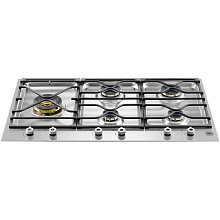 Газовая варочная панель BERTAZZONI PM365S0X