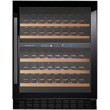 Встраиваемый винный шкаф KUPPERSBUSCH FWKU 1870.0 X2 BLACK CHROME