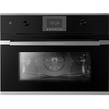 Компактный духовой шкаф с СВЧ KUPPERSBUSCH CBM 6350.0 S3 SILVER CHROME