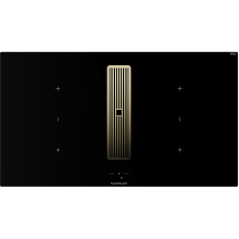 Индукционная варочная поверхность с вытяжкой Kuppersbusch KMI 9850.1 SR-S Gold